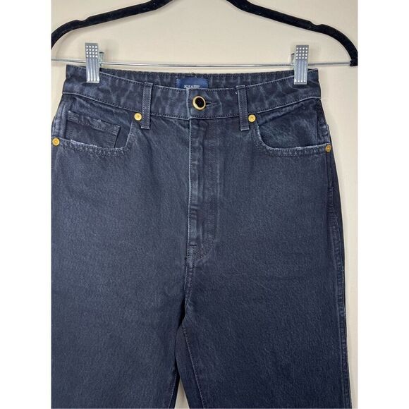 Khaite Abigail High Rise Straight Jeans in Prescott - Picture 7 of 8